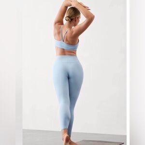 Athleta Transcend High Rise Heron Blue 7/8 Legging